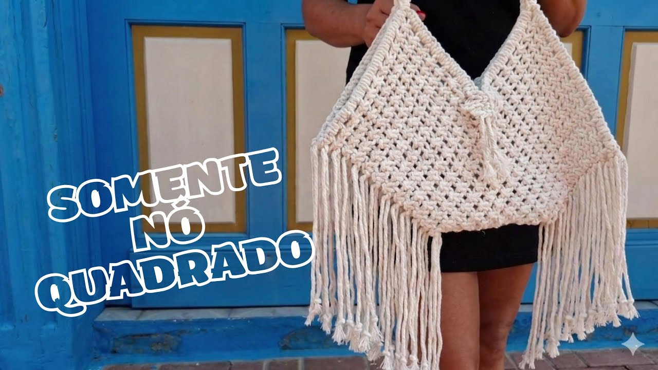 BOLSA de MACRAMÊ estilo BOHO | Bolsa Eva