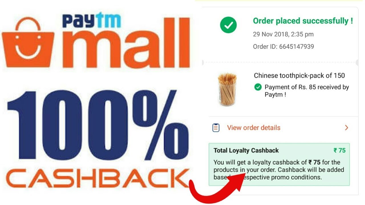 Paytm mall new shopping promo code today!! Paytm mall 100% cash back Offer today