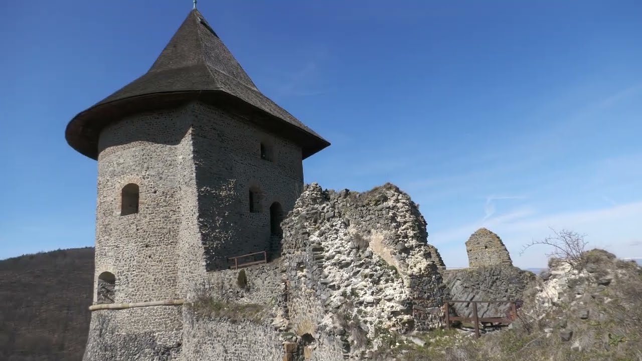 S&eacute;ta Somoskő v&aacute;r&aacute;ban - Hrad &Scaron;omo&scaron;ka ny