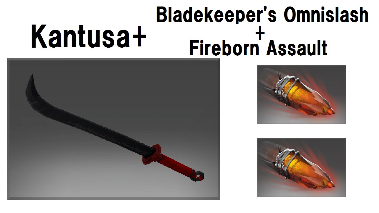 Dota 2 Juggernaut Kantusa with Bladekeeper's Omnislash and Fireborn Assault