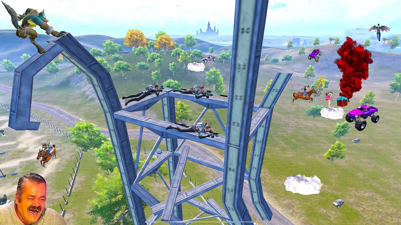 Tower Camping IQ 1000 😱 Pubg Funny Moments 😂😂