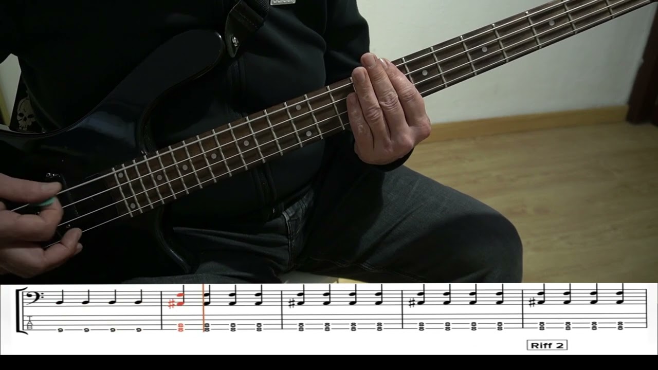 RED FANG (WIRES) BASS TAB COVER