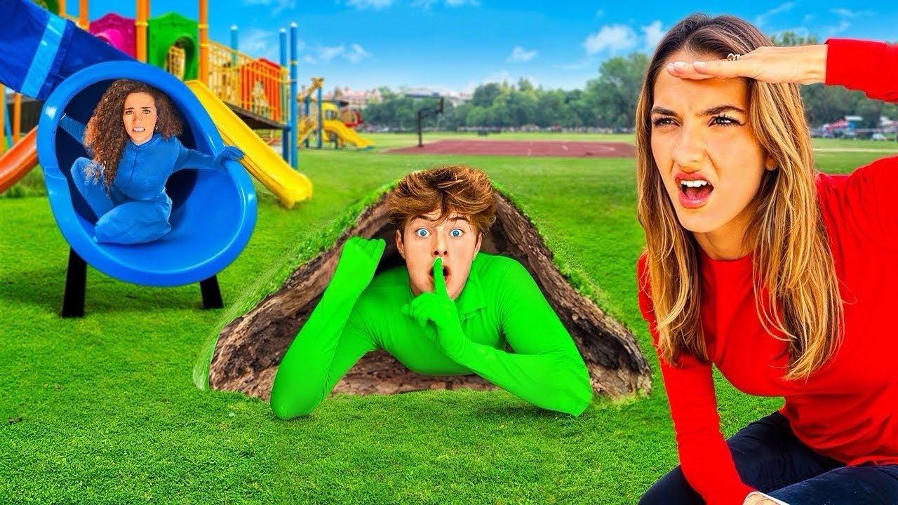 I Learned Extreme Camouflage in One Color!