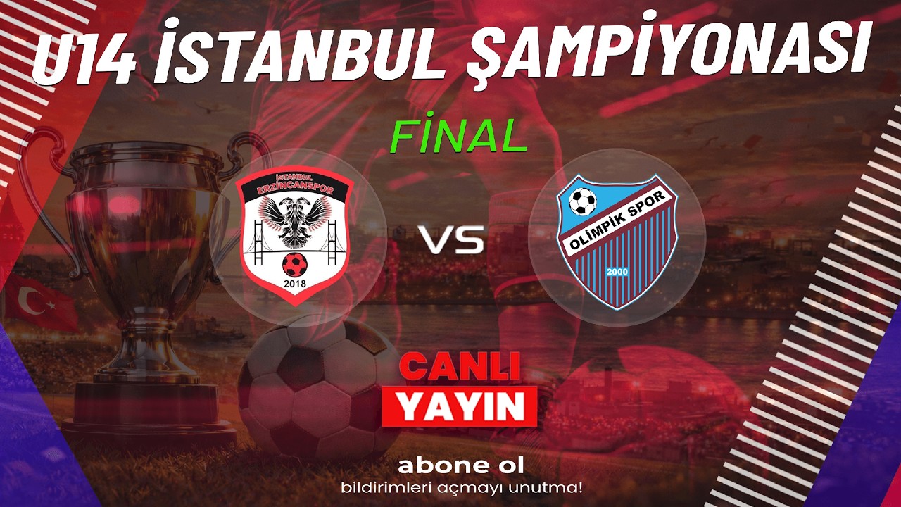 İSTANBUL ERZİNCAN SPOR  🆚 B.EVLER OLİMPİK SPOR  | U14 İST.ŞAMPİYONASI FİNAL