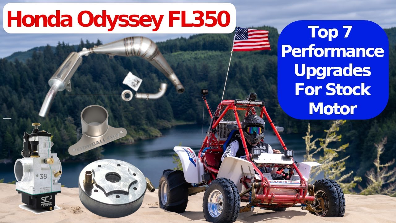 Honda Odyssey FL350R - Top 7 Stock Motor Performance Upgrades
