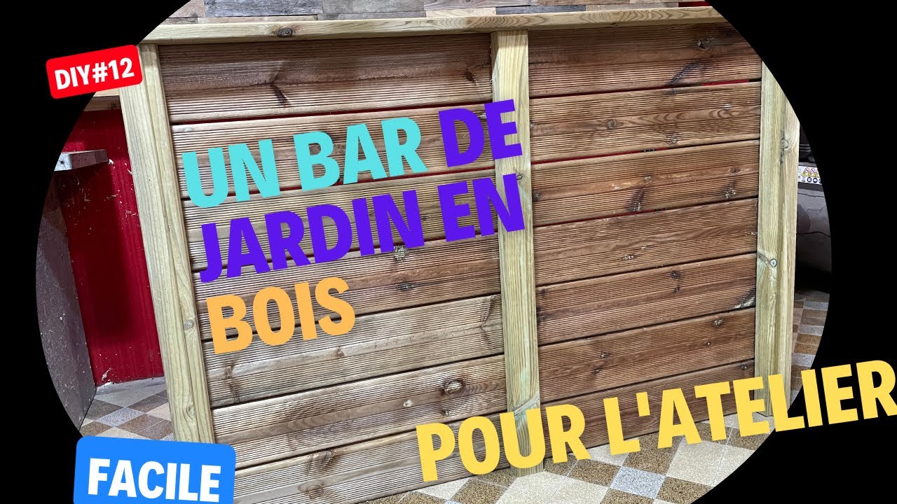 Comment fabriquer un bar en bois gratuit