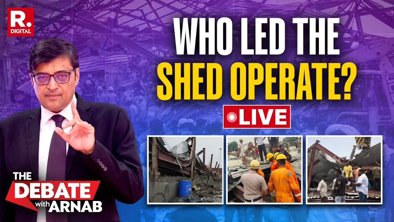 Debate With Arnab LIVE: Another Crushing Structural Collapse in Kolkata Takes 8 Lives