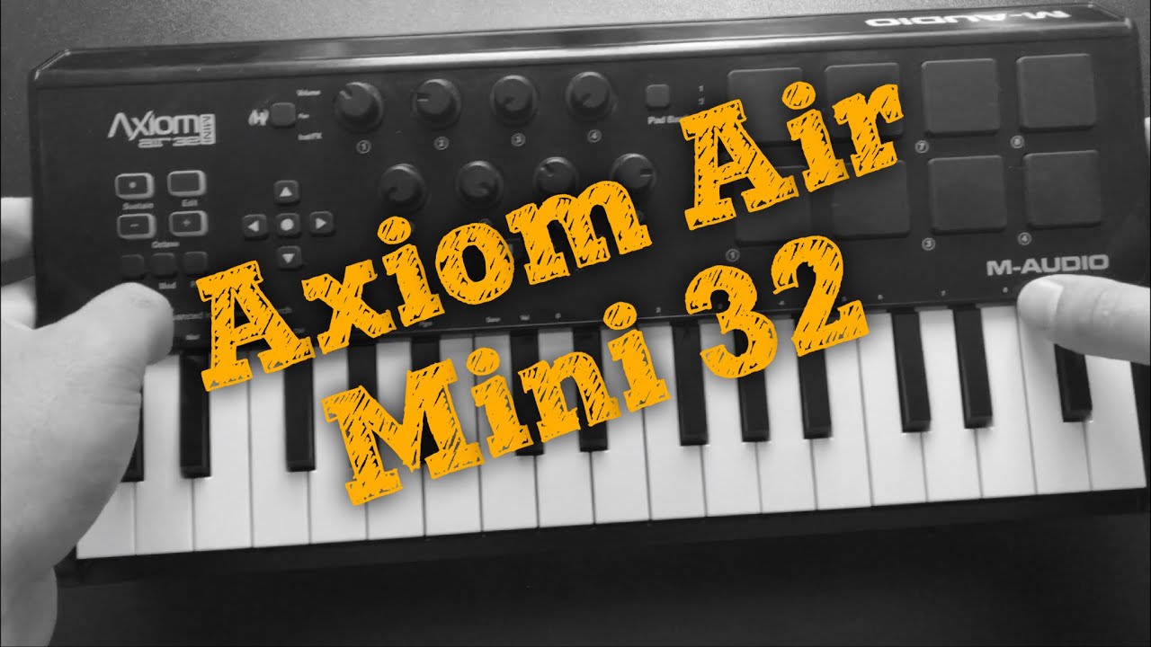🎹 Обзор M-audio Axiom mini air 32 - Midi клавиатура