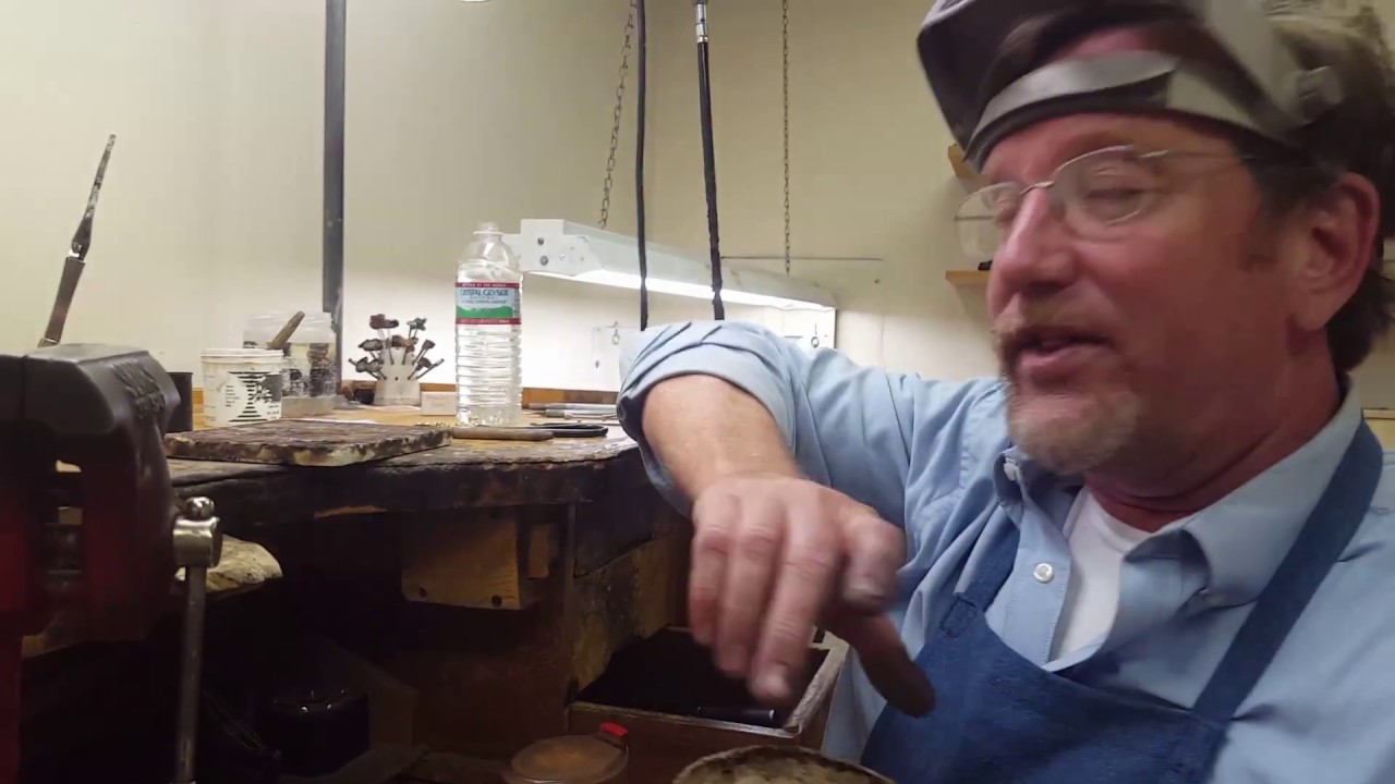 Sizing a silver ring with gemstones that can't take heat