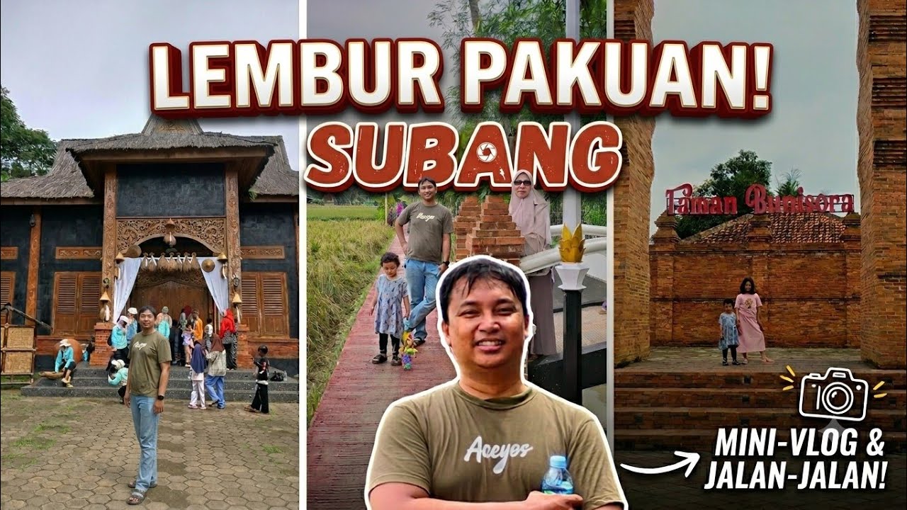 Lembur Pakuan Subang — Wisata Alam & Budaya Sunda dengan Suasana Desa yang Adem Banget!