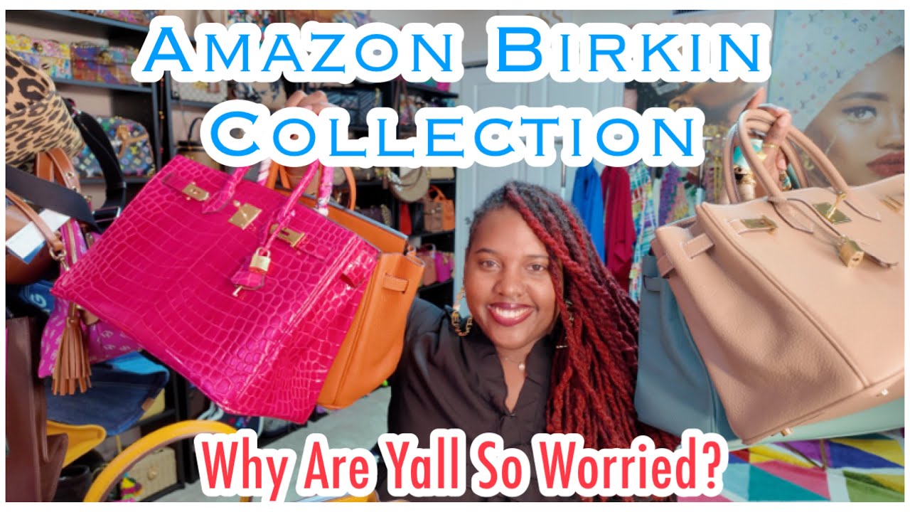 AMAZON BIRKIN COLLECTION 👜🌈✨THE REAL ONES REMEMBER! LETS CHAT!