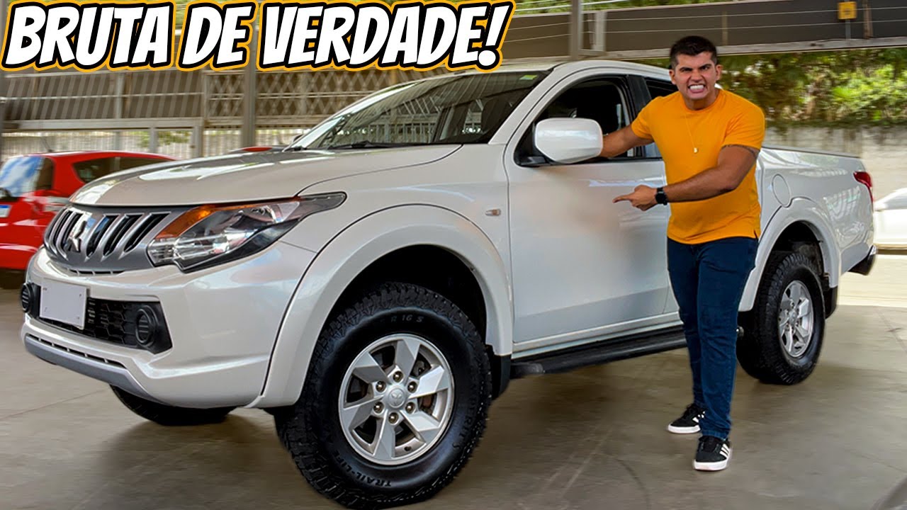 Mitsubishi L200 Triton Sport GLS 2019 - O design NÃO AGRADA mas é CONFIÁVEL e ECONÔMICA!
