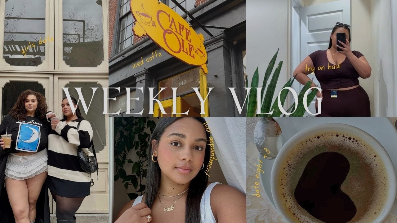 WEEK IN MY LIFE | Silk press, Plus size athletic try on haul, Date night, & MORE!!!