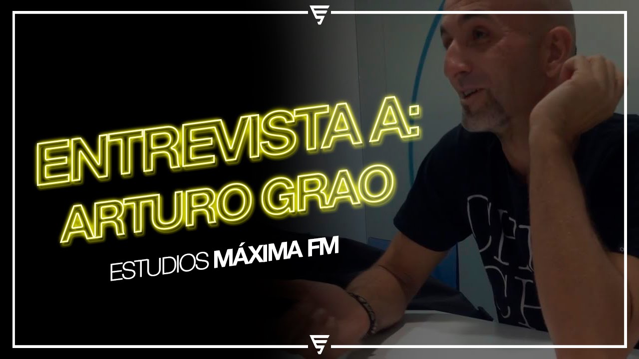 Entrevista Arturo Grao en los estudios de M&aacute;xima FM || www.edmspain.es