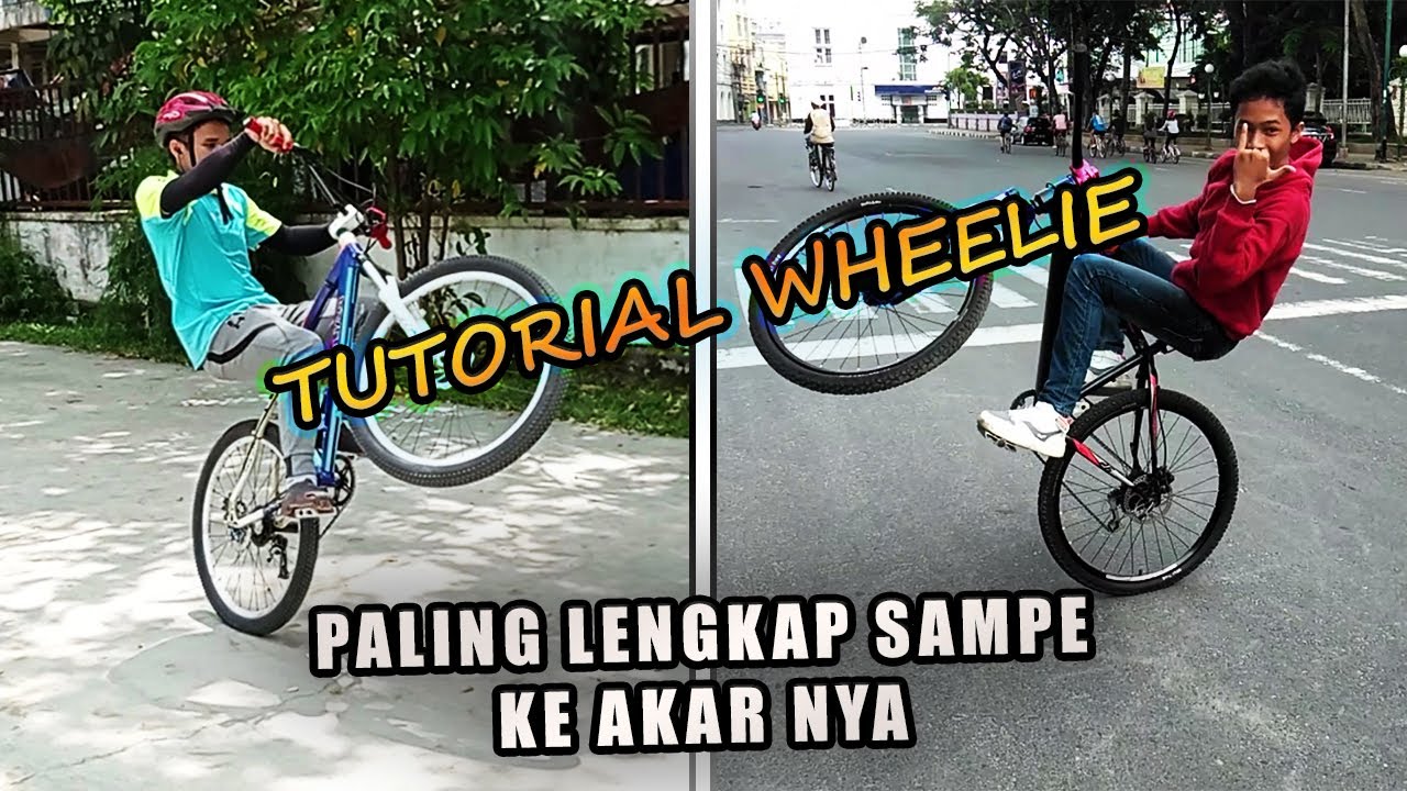 Tutorial Wheelie Sepeda Untuk Pemula | MTB BMX APAAJA BISA DAH!!!