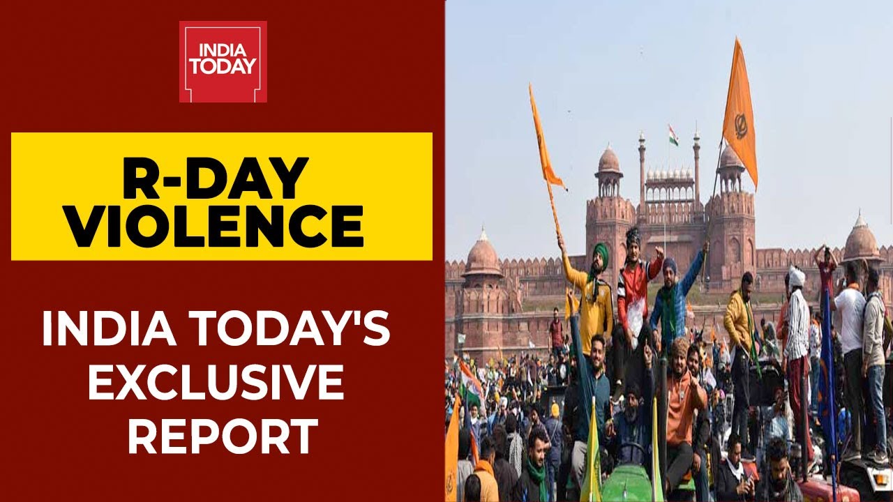 Republic Day Violence:Accused Nabbed,  India Today Accesses Red Fort Violence Chargesheet