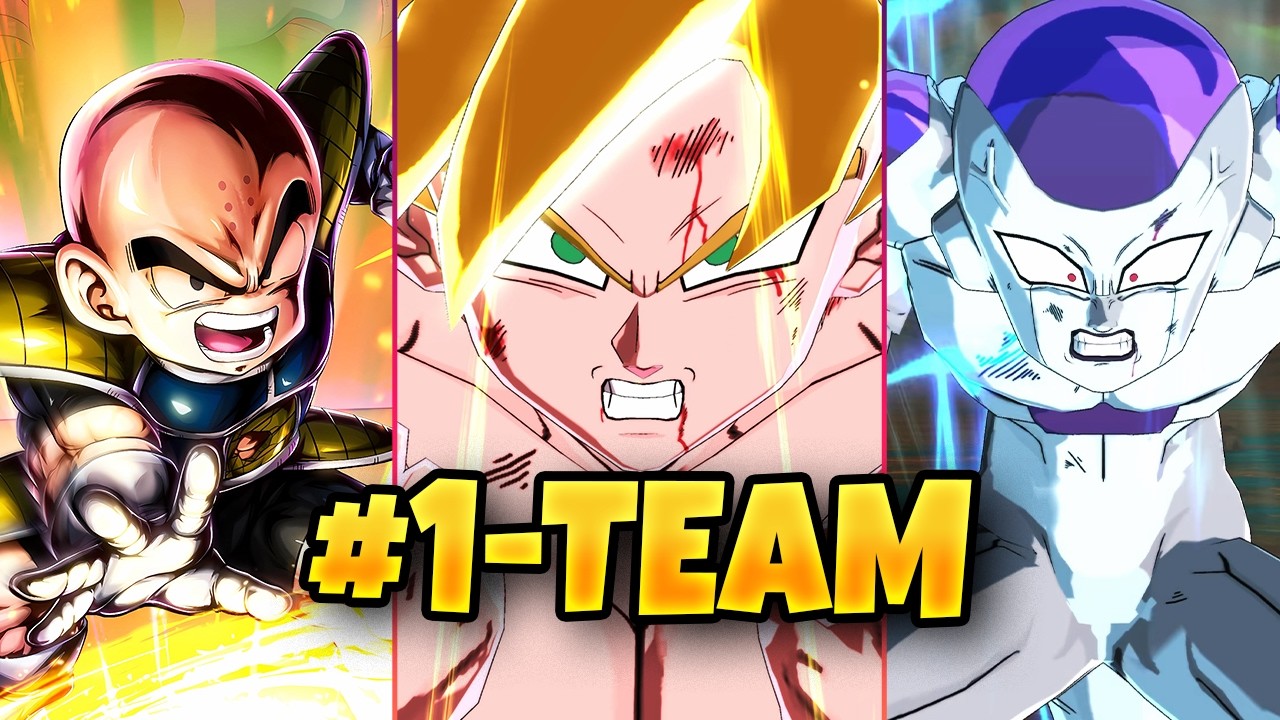 The BEST Team in Dragon Ball Legends? Frieza Saga is DOMINATING PvP! (Dragon ball legends)