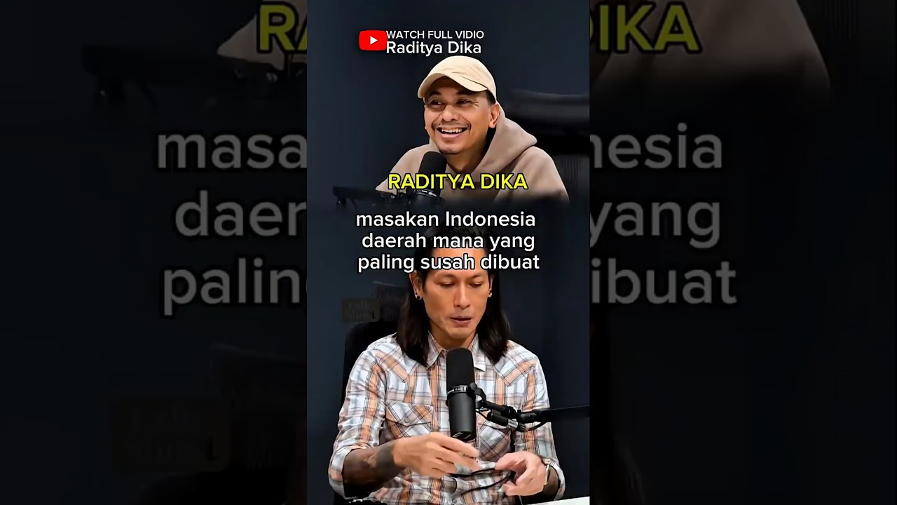Papeda, masakan paling susah #clips #podcast #clippodcast #radityadika #chefjuna