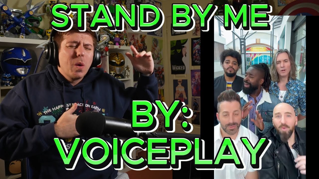 THOSE RUNS ARE INSANE!!!!!!!!!!!!! Blind reaction to Voiceplay - Stand By Me Ft. Mykal Kilgore