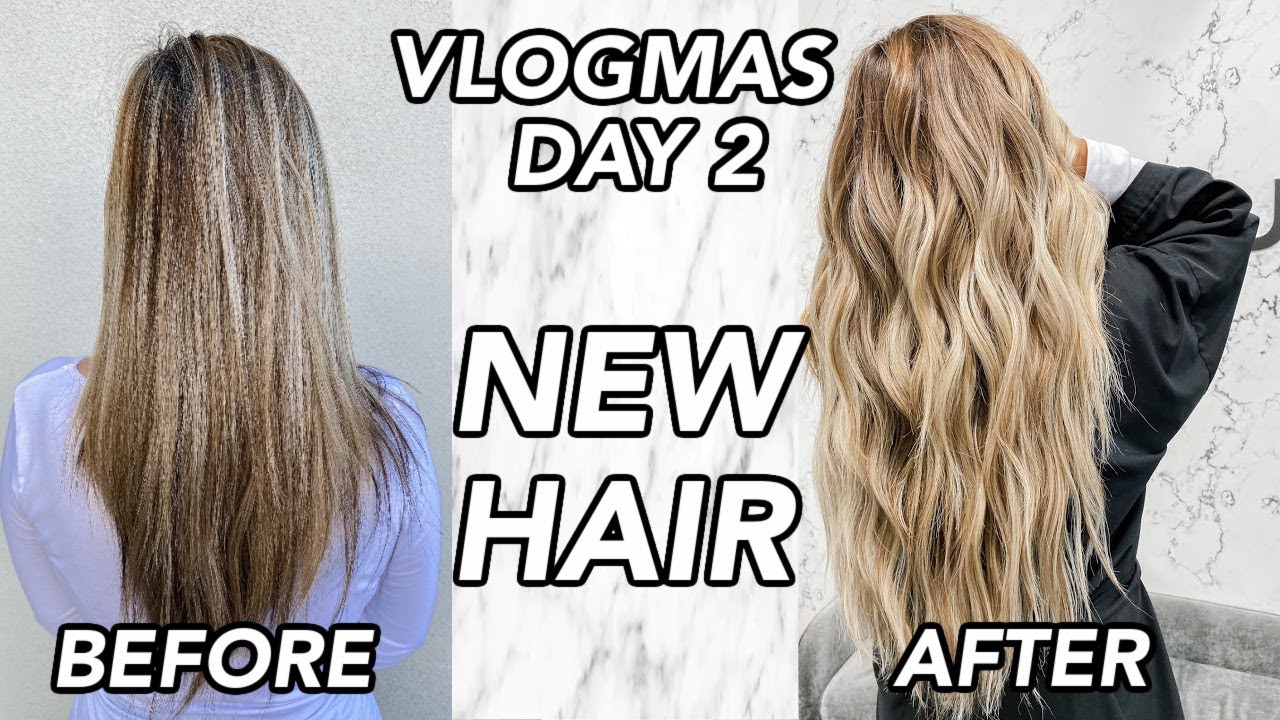 VLOGMAS DAY 2 | MY HAIR TRANSFORMATION!