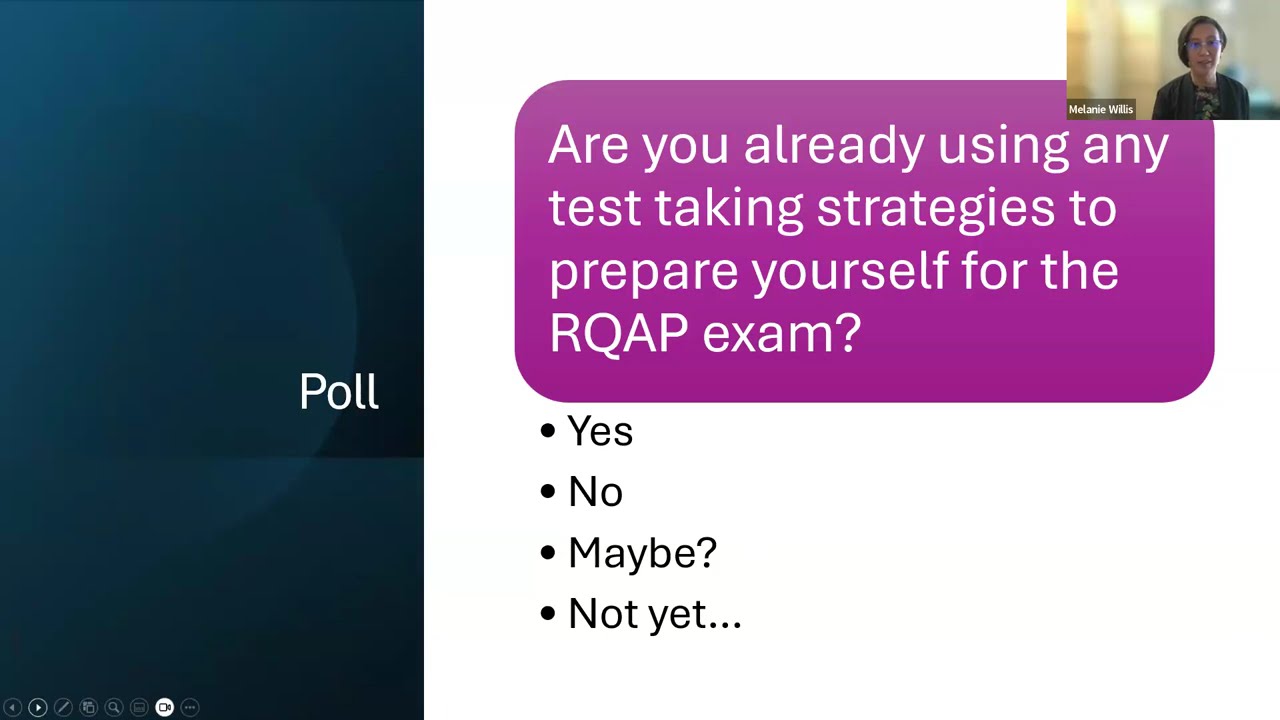 RQAP Study Groups: Joint Session on the Psychology of Test-Taking