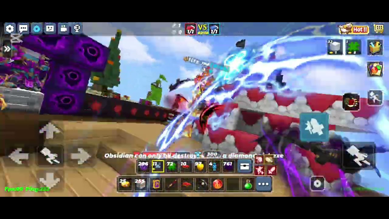 bedwars I played against a follower And I beat him 
