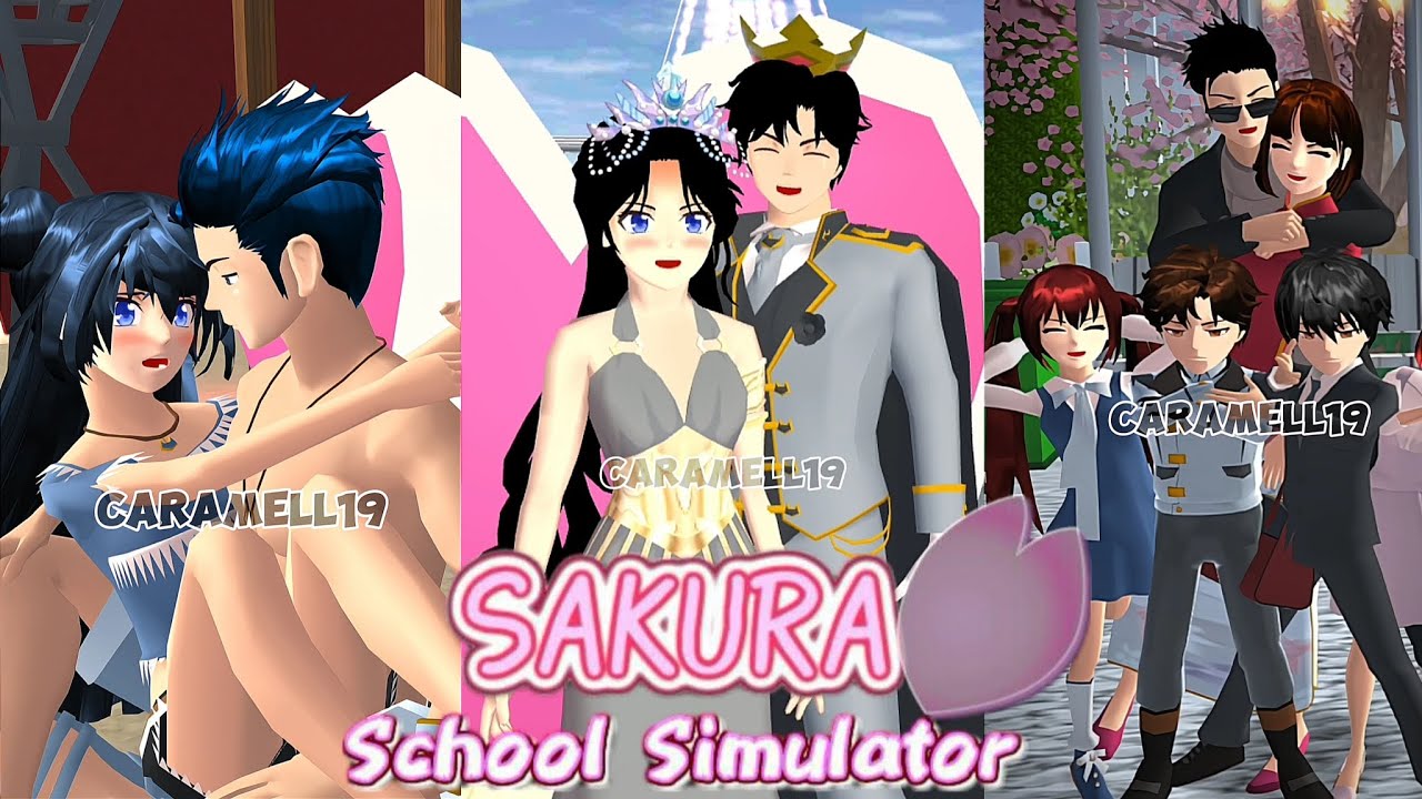 KUMPULAN VIDEO SHORT SAKURA SCHOLL SIMULATOR CARAMELL19 TERKEREN DAN TERSERU (PART 6)