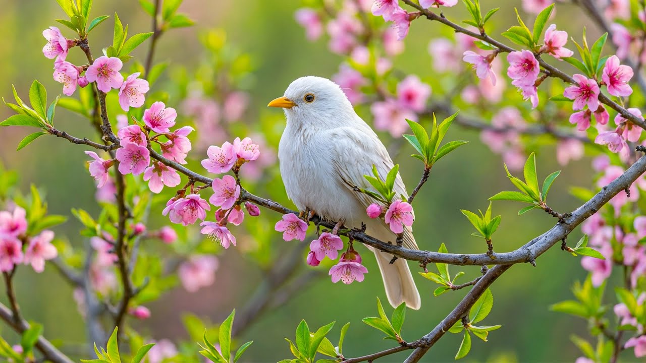 Spring Birds & Piano Music ❄️🎹 | Relaxing Sounds for Deep Relaxation & Stress Relief