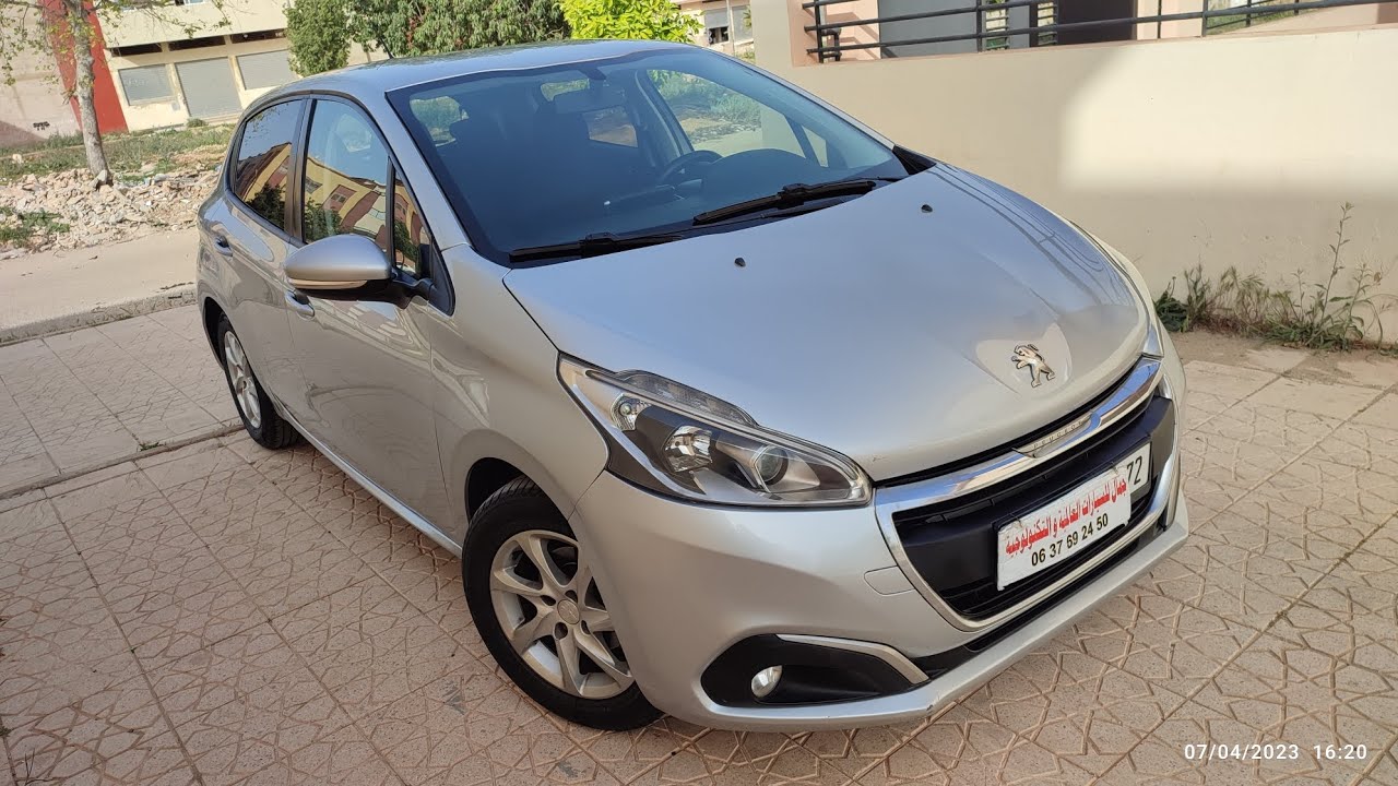 للبيع سيارة بيجو 208 active العامرة 2016 مازوط 6chv