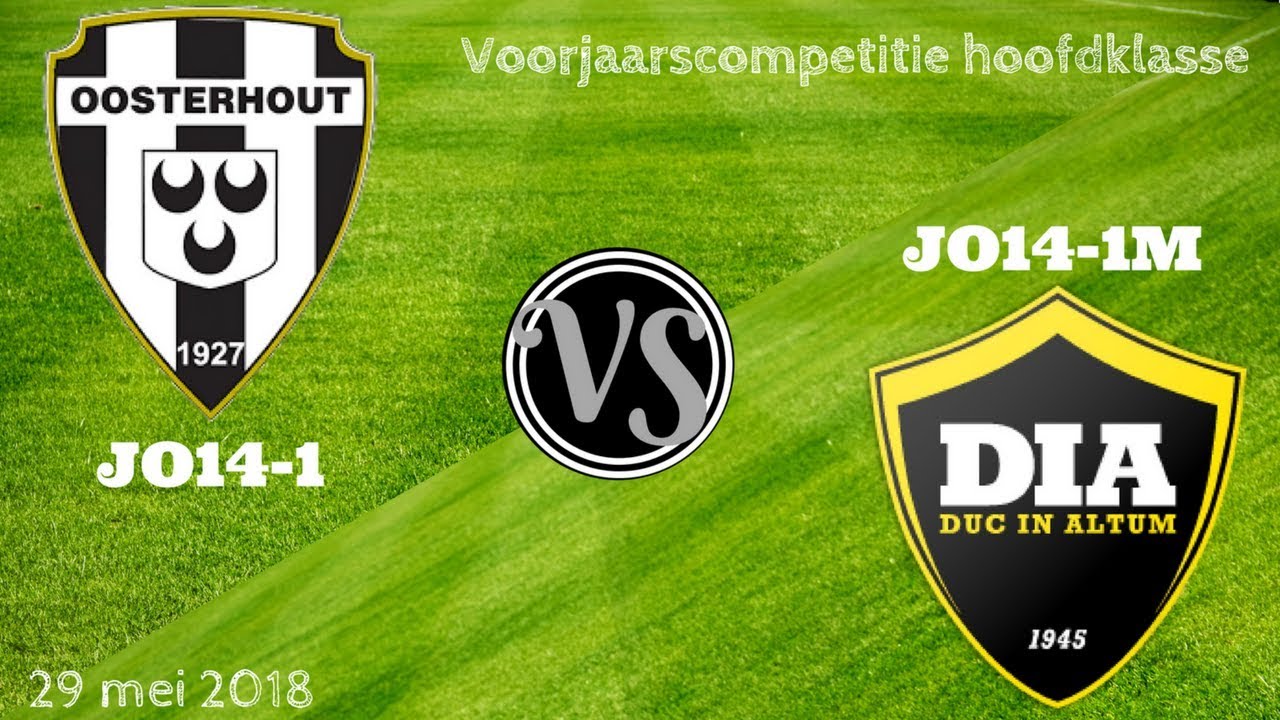 V.V. Oosterhout JO14-1 vs DIA Meisjes Academie JO14-1M