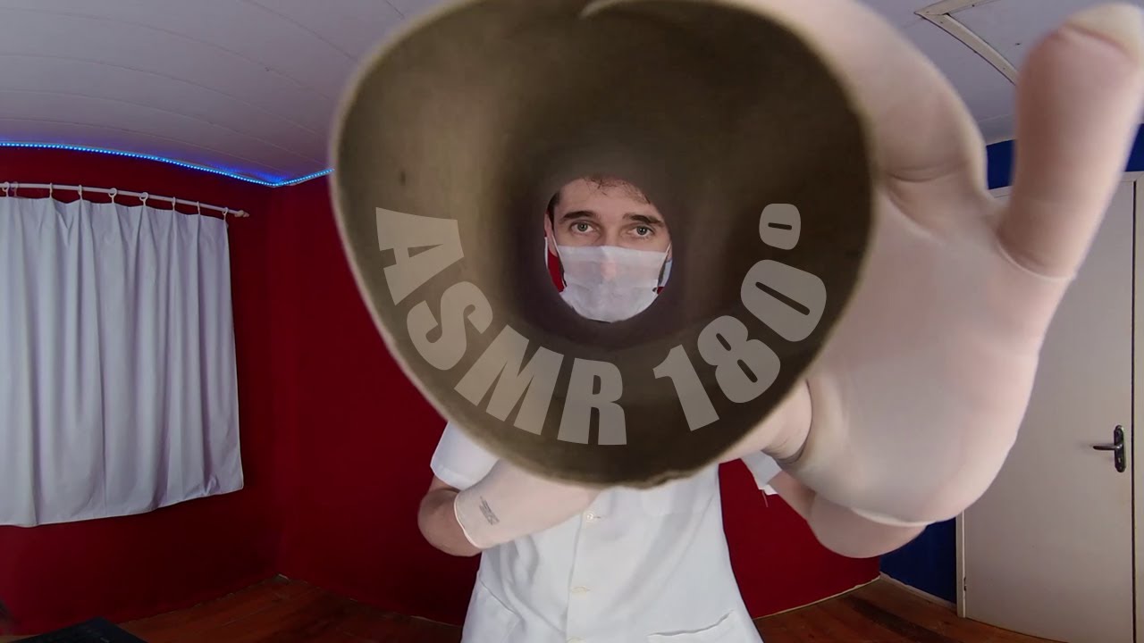 ASMR VR | VOCÊ na consulta com OFTALMOLOGISTA com testes legais e BEM RELAXANTES