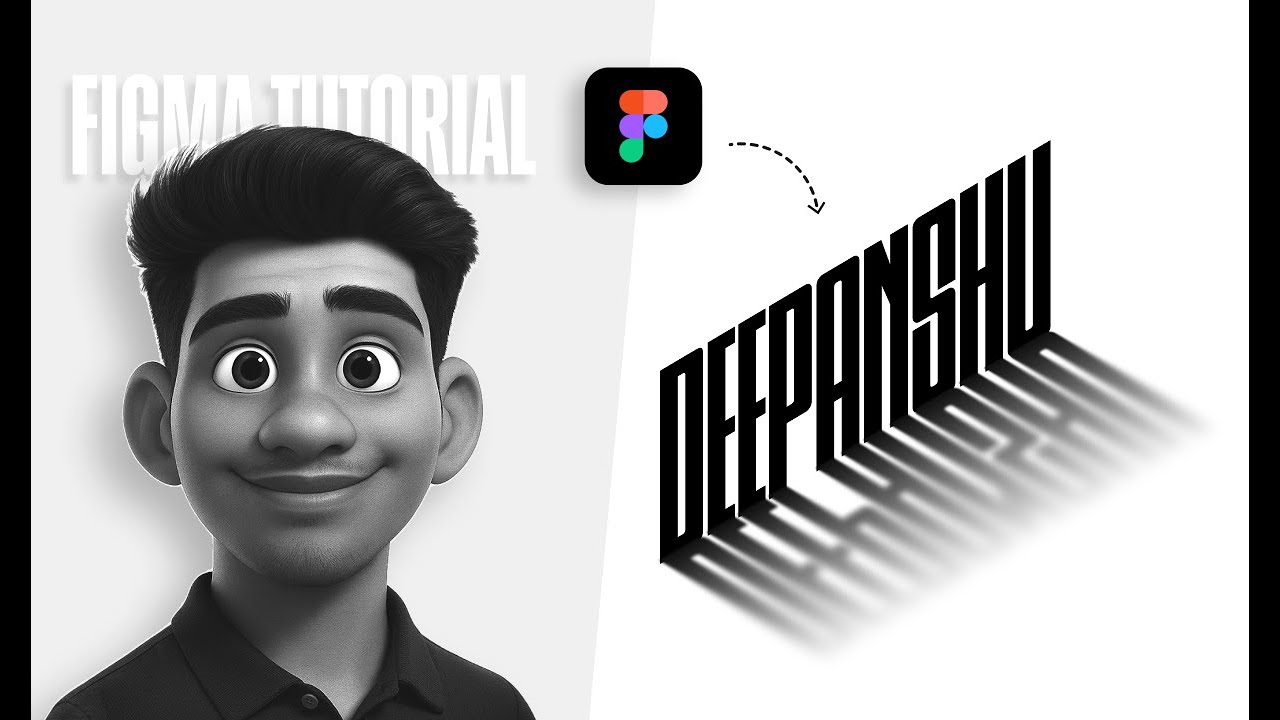 Ultimate Text Shadows:  in 2 Minutes!    |    #FigmaTutorial #TextShadowInFigma #FigmaDesign #Figma