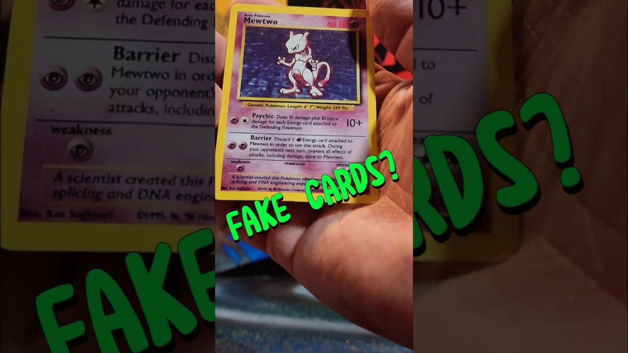 Real vs. Fake Mewtwo?