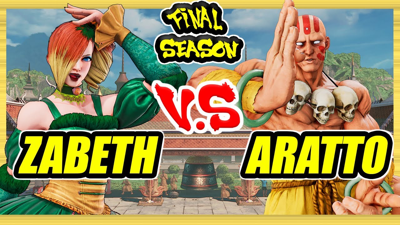 SFV CE 🔥 Zabeth (Falke) vs Arattokejujuju (Dhalsim) 🔥 Ranked Set 🔥 Street Fighter 5