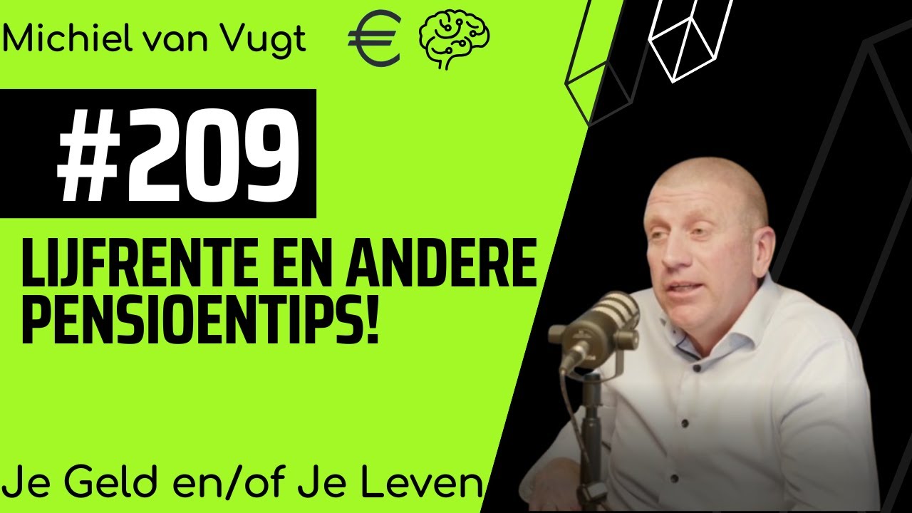 #209 - Lijfrente en andere pensioentips met Richard Bezemer