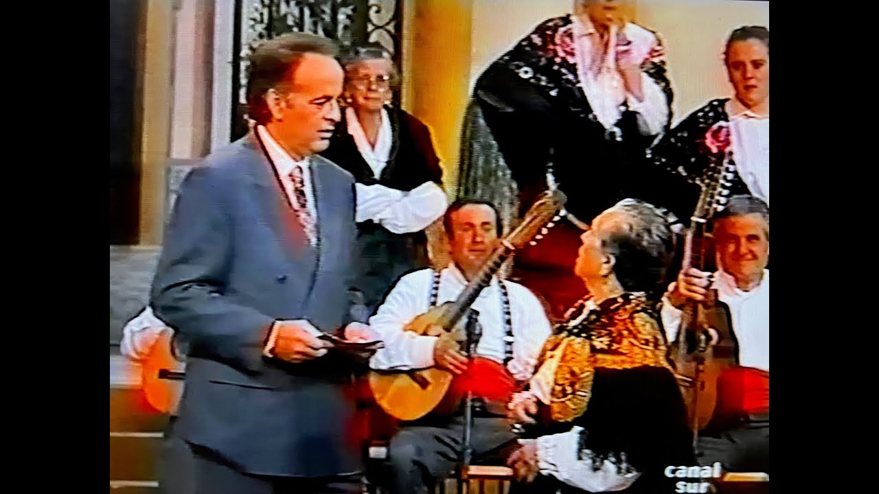 Benatae en el programa 'Tal como somos' de Canal Sur TV en 1993