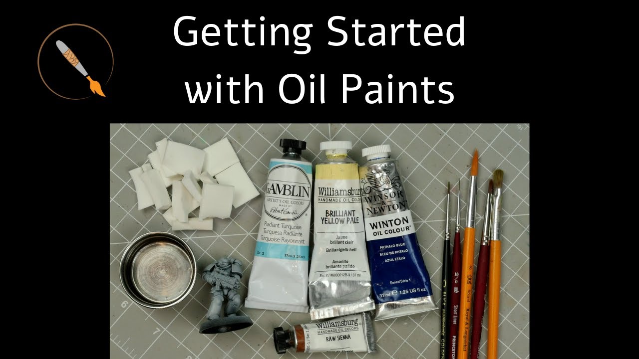 Getting Started with Oil Paints for Miniature Painting