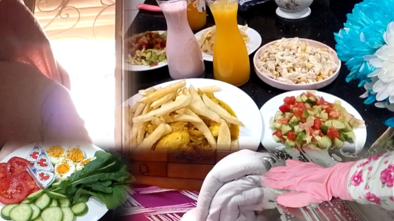 روتيني لهذا اليوم💪تنظيف مواعن بلا ملل🩷وكلام من القلب🩷وغديوا تشهي من ايد🇲🇦