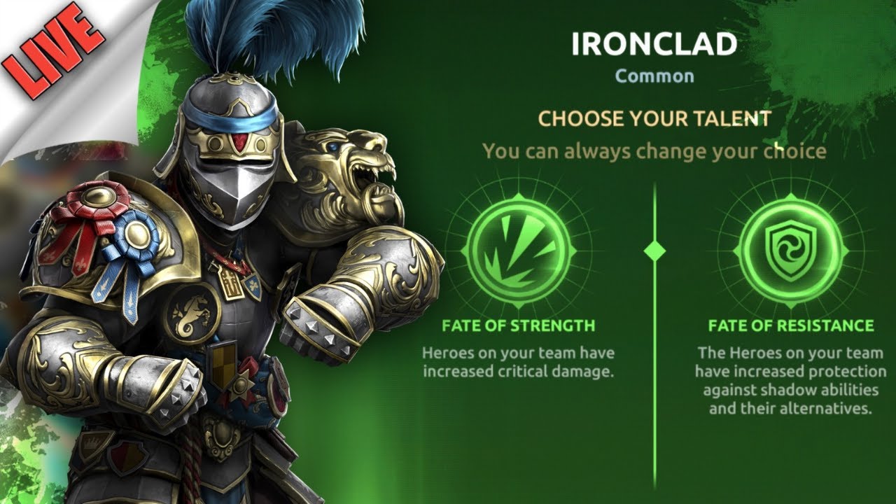 Finally Unlocked Iron Clad 6th Talent 😤| SF4 Rank Push 🔥| Shadow Fight 4 Live