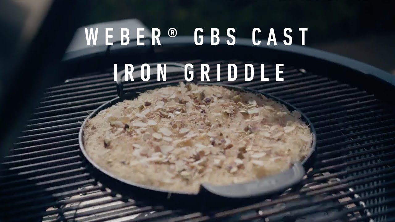 The Weber GBS Griddle - Delicious Knafeh