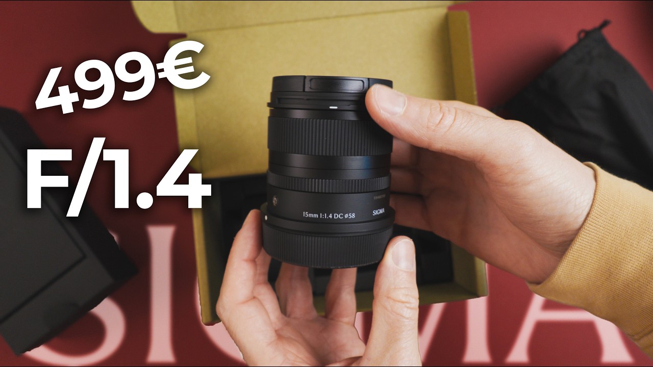 Sigma frappe fort : 15mm f/1.4 pour APS-C