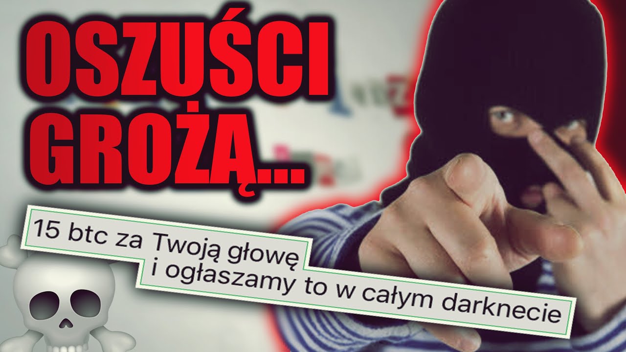 Groźby od oszustów za ostrzeganie