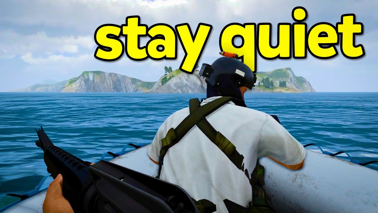 Sneaking Onto An Island Base In Arma 3 Antistasi