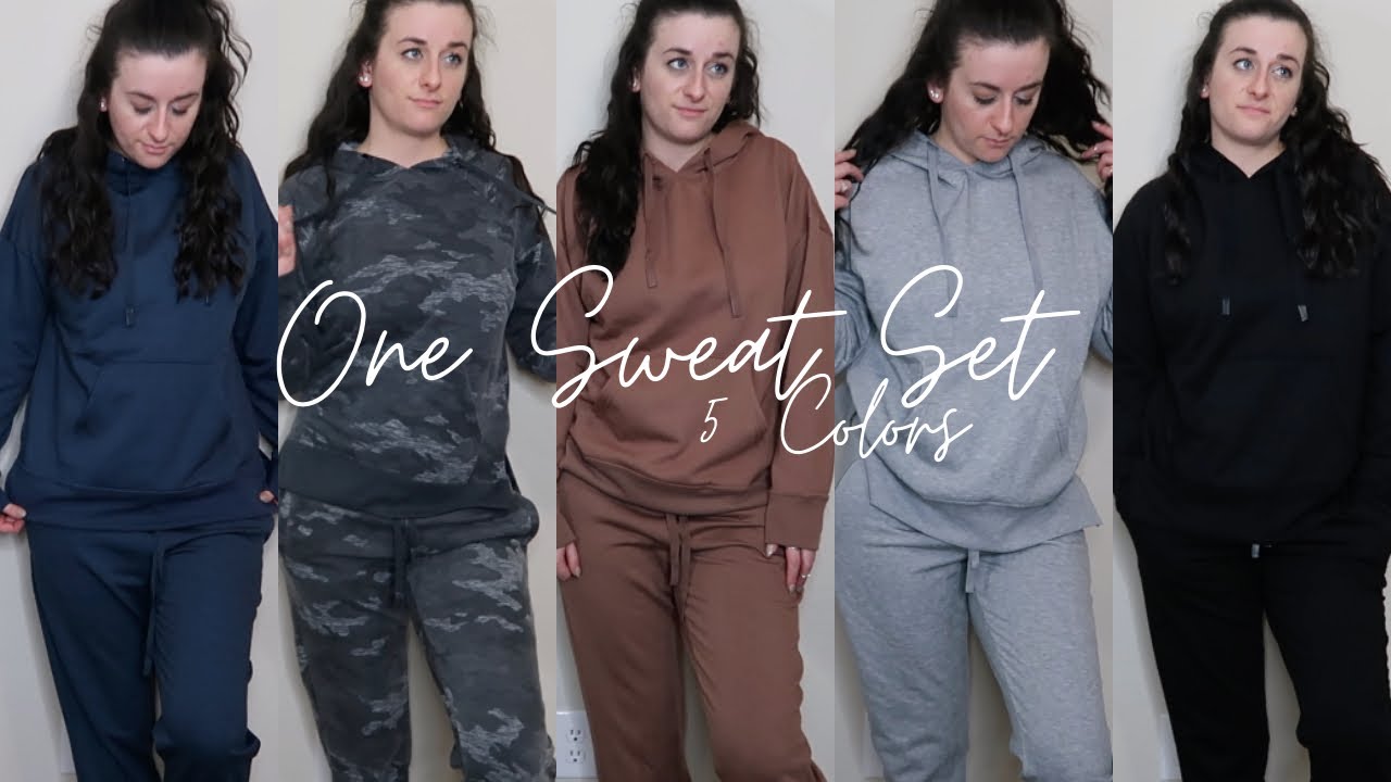 Walmart $30 Sweat Sets | 1 Style In 5 Colors
