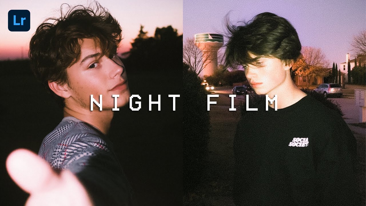 How To Edit Night Film Preset | Free Lightroom Mobile Presets DNG | Lightroom Editing Tutorial