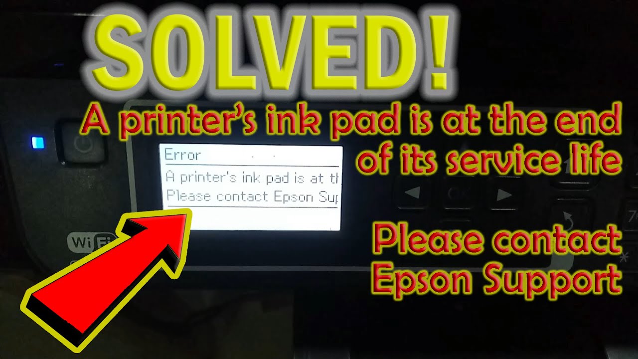 How To Solve Epson Printer Ink Pad End Of Service Life Error using the reset software - Epson L565