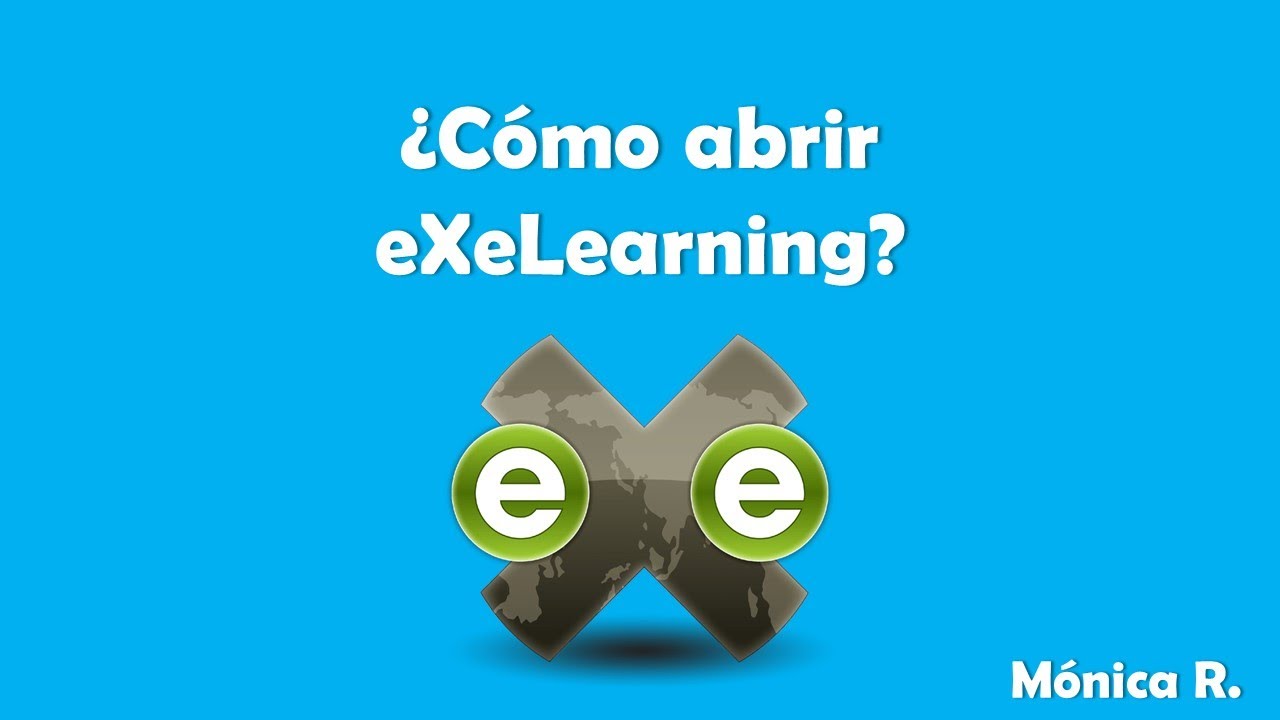 C&oacute;mo abrir eXeLearning