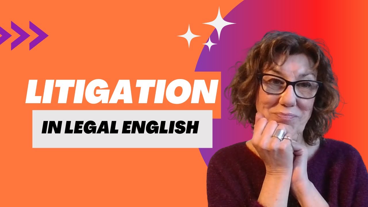 The Legal English Vocabulary of Litigation