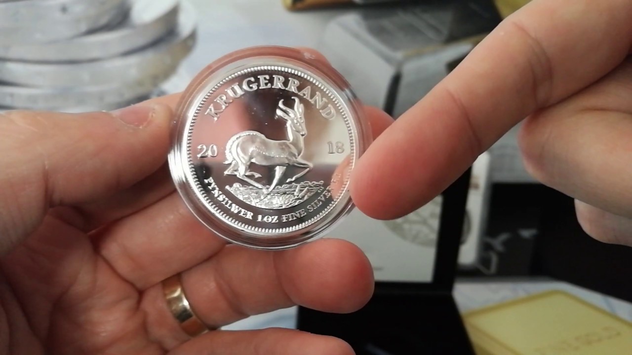 2018 Proof Krugerrand 1oz Silver 999 coin Unboxing and review! Grading to follow!