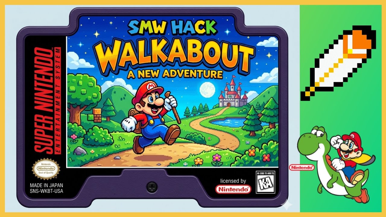 SAIU GRANDE HACK 2026 SMW WALKABOUT BY SgN4T4N PARA SNES.